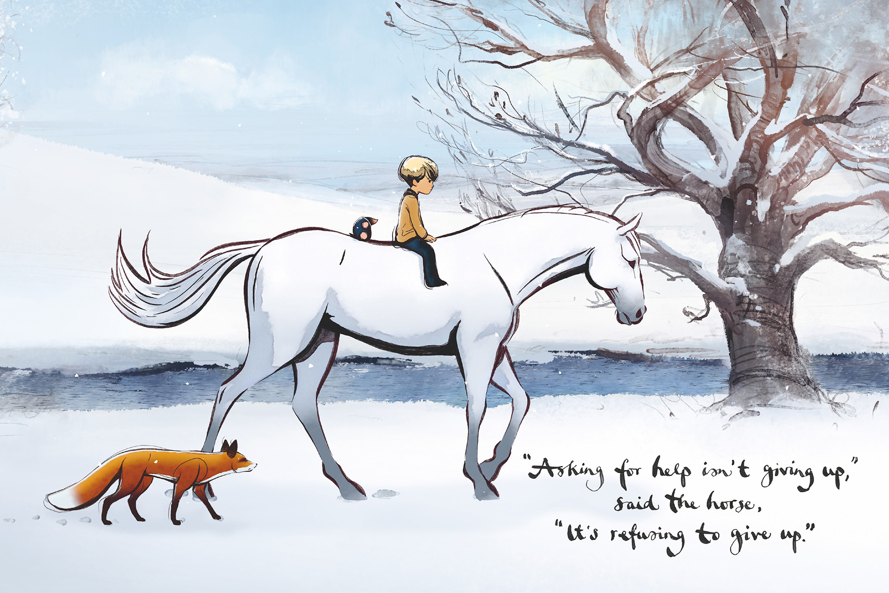 Sneak preview: The Boy, the Mole, the Fox and the Horse: The Animated Story