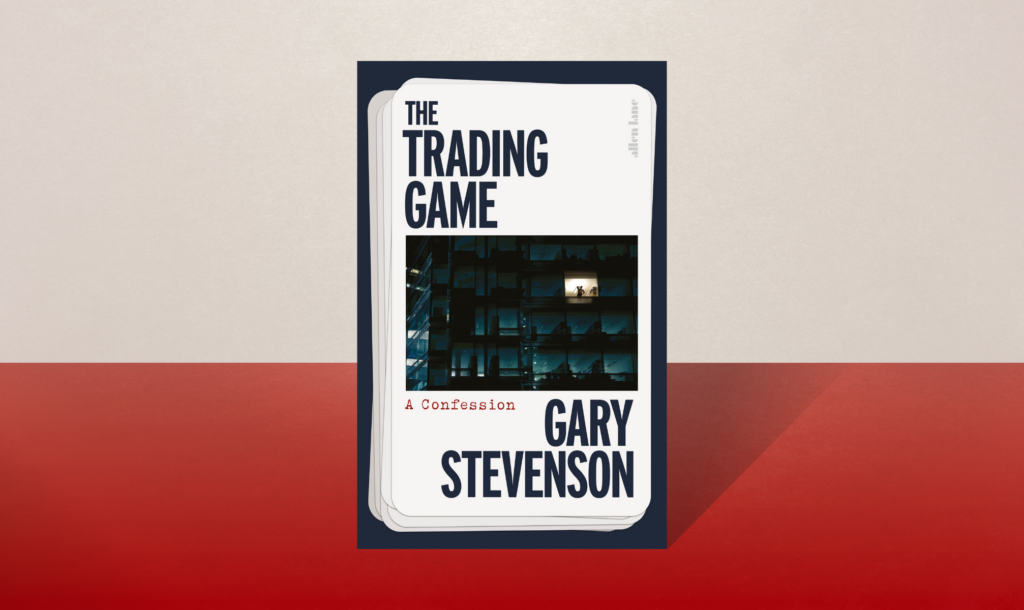 The front cover of The Trading Game by Gary Stevenson